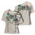Brown Hawaiian Palaka Cross Shoulder Shirt Kukui Nut Money Lei - Polynesian Pride