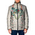 Brown Hawaiian Palaka Padded Jacket Kukui Nut Money Lei - Polynesian Pride