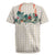 Brown Hawaiian Palaka Rugby Jersey Kukui Nut Money Lei - Polynesian Pride