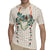 Brown Hawaiian Palaka Rugby Jersey Kukui Nut Money Lei - Polynesian Pride