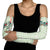 Sage Green Hawaiian Palaka Arm Sleeves Kukui Nut Money Lei - Polynesian Pride