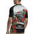 Meri Kirihimete Tuatara Rugby Jersey New Zealand Fern with Puhutukawa Flowers