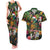 Meri Kirihimete Kakapo Santa Couples Matching Tank Maxi Dress and Hawaiian Shirt Merry Christmas with Tropical Vibe