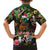 Meri Kirihimete Kakapo Santa Family Matching Long Sleeve Bodycon Dress and Hawaiian Shirt Merry Christmas with Tropical Vibe