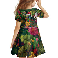 Meri Kirihimete Kakapo Santa Family Matching Mermaid Dress and Hawaiian Shirt Merry Christmas with Tropical Vibe LT9 - Polynesian Pride