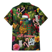 Meri Kirihimete Kakapo Santa Family Matching Mermaid Dress and Hawaiian Shirt Merry Christmas with Tropical Vibe LT9 - Polynesian Pride