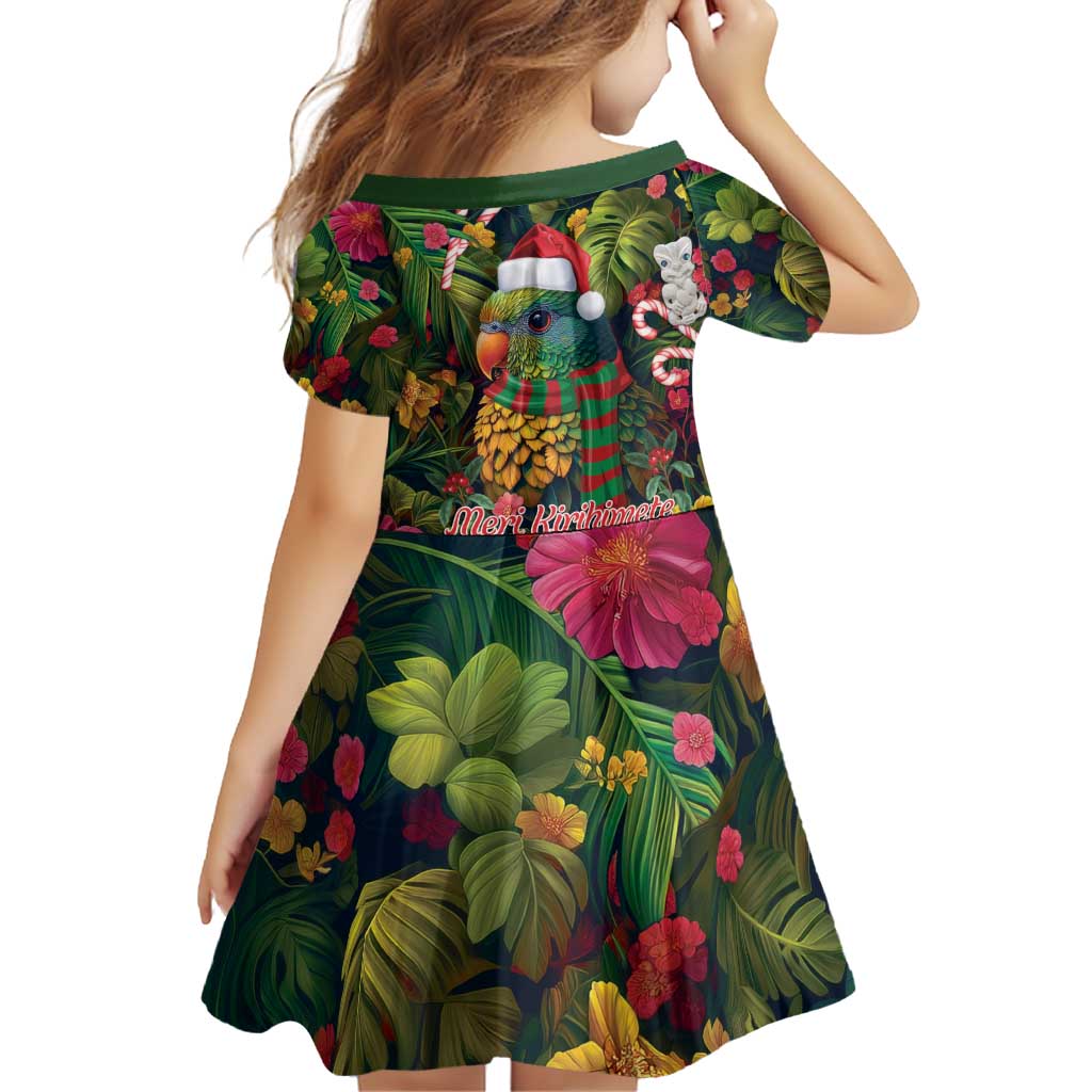 Meri Kirihimete Kakapo Santa Family Matching Puletasi and Hawaiian Shirt Merry Christmas with Tropical Vibe LT9 - Polynesian Pride