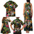 Meri Kirihimete Kakapo Santa Family Matching Tank Maxi Dress and Hawaiian Shirt Merry Christmas with Tropical Vibe