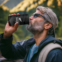 New Zealand Cricket Custom 4 in 1 Can Cooler Tumbler Potae Pango Black Fern Pattern