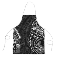 Polynesian Turtle Tribal Tattoo Apron Black Style - Polynesian Pride