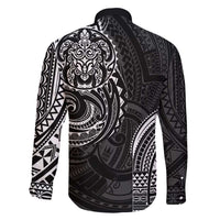 Polynesian Turtle Tribal Tattoo Family Matching Mermaid Dress and Hawaiian Shirt Black Style LT9 - Polynesian Pride