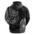 Polynesian Turtle Tribal Tattoo Hoodie Black Style