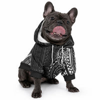 Polynesian Turtle Tribal Tattoo Pet Hoodie Black Style LT9 - Polynesian Pride