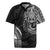 Polynesian Turtle Tribal Tattoo Rugby Jersey Black Style