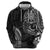 Polynesian Turtle Tribal Tattoo Zip Hoodie Black Style
