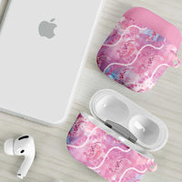 Japanese Koi Fish AirPods Case Pink Wagara Palaka Honohono Pikake Lei
