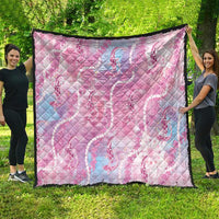 Japanese Koi Fish Quilt Pink Wagara Palaka Honohono Pikake Lei