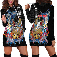 Personalized Japanese Koi Fish Ramen Hoodie Dress Aloha Shark Kakau Pattern