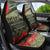 ANZAC Day We Remember Car Seat Cover Maori Silver Fern Camouflage Motif