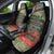 ANZAC Day We Remember Car Seat Cover Maori Silver Fern Camouflage Motif