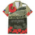 ANZAC Day We Remember Family Matching Long Sleeve Bodycon Dress and Hawaiian Shirt Maori Silver Fern Camouflage Motif