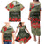 ANZAC Day We Remember Family Matching Puletasi and Hawaiian Shirt Maori Silver Fern Camouflage Motif