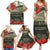 ANZAC Day We Remember Family Matching Summer Maxi Dress and Hawaiian Shirt Maori Silver Fern Camouflage Motif