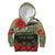 ANZAC Day We Remember Kid Hoodie Maori Silver Fern Camouflage Motif