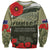 ANZAC Day We Remember Sweatshirt Maori Silver Fern Camouflage Motif