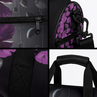 ANZAC Day Remembrance Duffle Bag Purple Poppy We Will Remember Them LT9 - Polynesian Pride