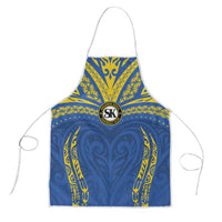 Oceania Football Solomon Kings Apron Polynesian Tribal Pattern