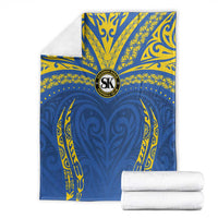 Oceania Football Solomon Kings Blanket Polynesian Tribal Pattern