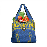 Oceania Football Solomon Kings Grocery Bag Polynesian Tribal Pattern