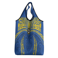 Oceania Football Solomon Kings Grocery Bag Polynesian Tribal Pattern