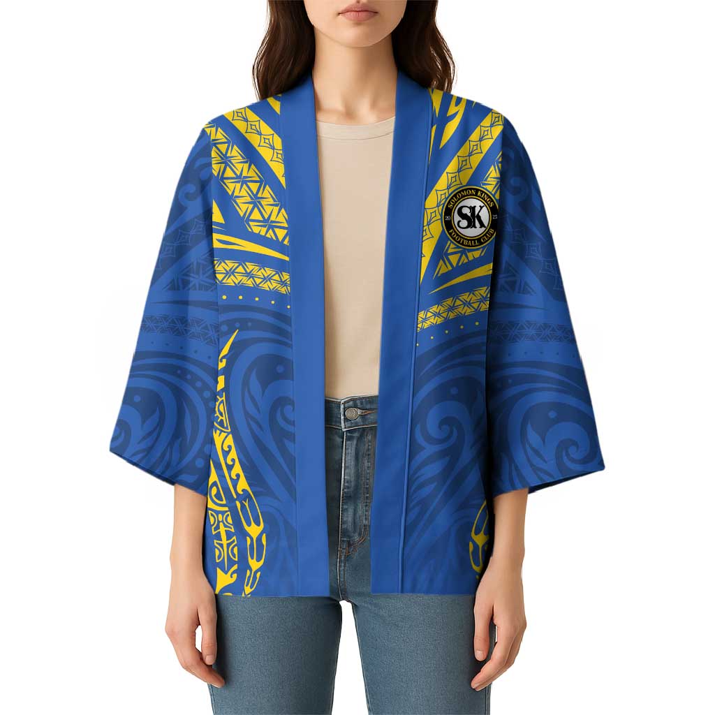 Custom Oceania Football Solomon Kings Kimono Polynesian Tribal Pattern