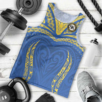 Custom Oceania Football Solomon Kings Men Tank Top Polynesian Tribal Pattern