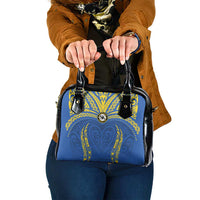 Oceania Football Solomon Kings Shoulder Handbag Polynesian Tribal Pattern
