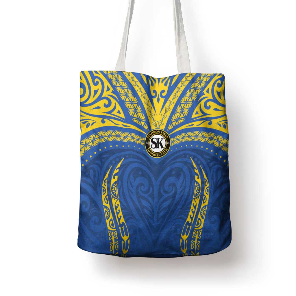 Oceania Football Solomon Kings Tote Bag Polynesian Tribal Pattern