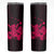 Pink Hawaiian Hibiscus Shaka Sign Skinny Tumbler