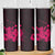 Pink Hawaiian Hibiscus Shaka Sign Skinny Tumbler