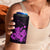 Purple Hawaiian Hibiscus Shaka Sign 4 in 1 Can Cooler Tumbler