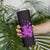 Purple Hawaiian Hibiscus Shaka Sign Skinny Tumbler