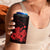 Red Hawaiian Hibiscus Shaka Sign 4 in 1 Can Cooler Tumbler