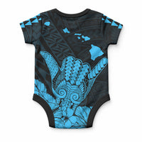 Hawaii Shaka Sign Baby Onesie Blue Version LT9 - Polynesian Pride