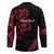 All Black Maori Tribal Tattoo Personalised Hockey Jersey Classic Red Polynesian Style - Polynesian Pride