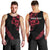 All Black Maori Tribal Tattoo Personalised Men Tank Top Classic Red Polynesian Style - Polynesian Pride