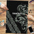 All Black Maori Tribal Tattoo Personalised Puzzle Moss Green Polynesian Style - Polynesian Pride
