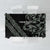 All Black Maori Tribal Tattoo Personalised Tablecloth Moss Green Polynesian Style - Polynesian Pride