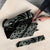 All Black Maori Tribal Tattoo Personalised Umbrella Moss Green Polynesian Style - Polynesian Pride