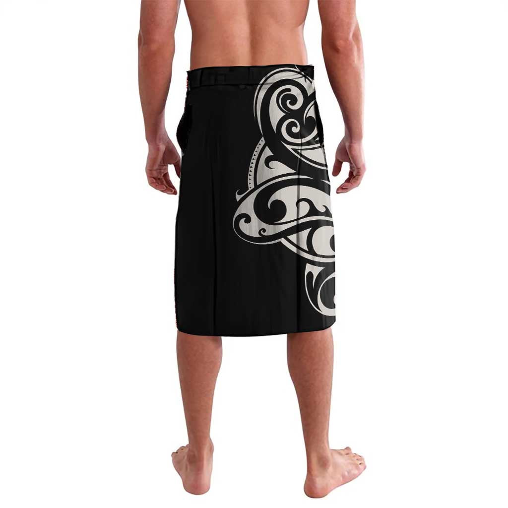 All Black Maori Tribal Tattoo Personalised Lavalava Stone Gray Polynesian Style - Polynesian Pride